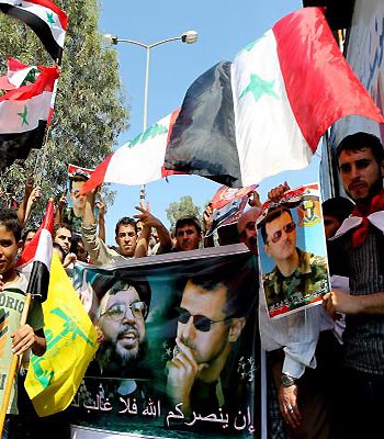 Hezbollah foes say support for Assad puts Lebanon at risk
