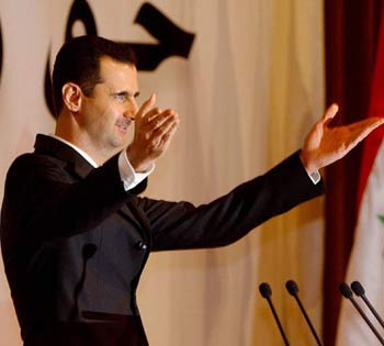 Assad Indicates Rejection of U.N. Request