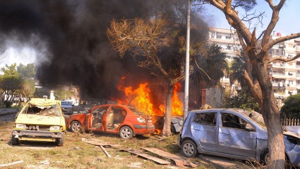 Car Bombing Rocks Damascus as Spillover in Lebanon Worsens