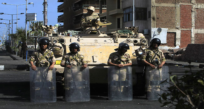 Egypt Fears Militia Takeover