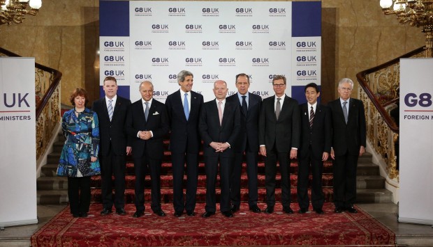 Syria Remains Top of G8 Agenda