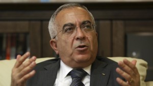 In this Tuesday, June 28, 2011 file photo, Palestinian Prime Minister Salam Fayyad speaks during an interview in the West Bank city of Ramallah. Source: AP Photo/Majdi Mohammed, File