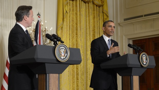 Obama and Cameron agree to keep pressure on Assad