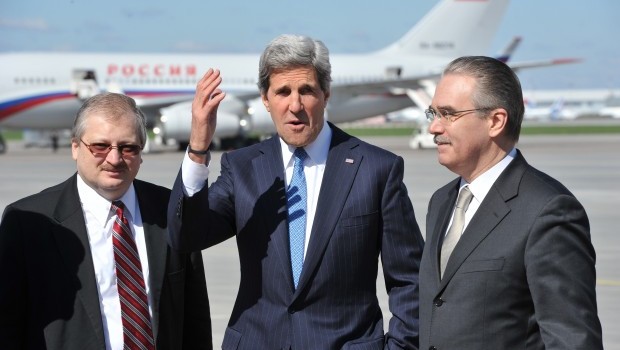 Kerry Meets Putin as Syria Crisis Worsens