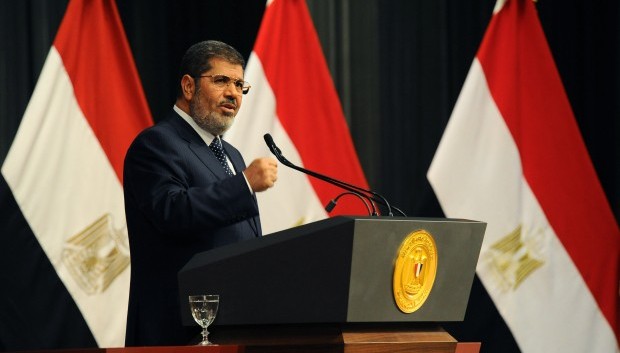 Mursi admits mistakes in speech marking first year