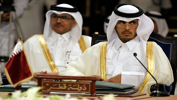 Qatar’s new prime minister reports for duty