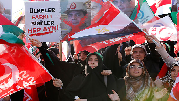 Egypt-Turkey ties deteriorate on Mursi ouster