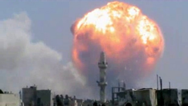 Ammunition depot blast in Homs kills 40