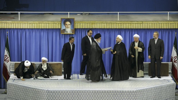 Hassan Rouhani becomes Iran’s president