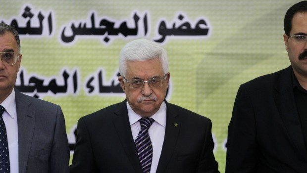 Abbas condemns Syria strikes, Hamas