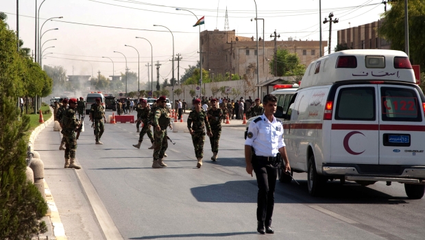 Rare suicide attack in Iraq’s north kills 6 people