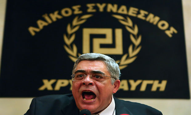 Greek far-right leader, others arrested