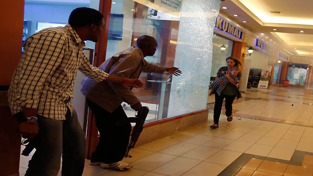 Gunmen storm Nairobi Mall, at least 20 killed