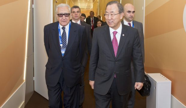 France pushing for wider participation at Geneva II