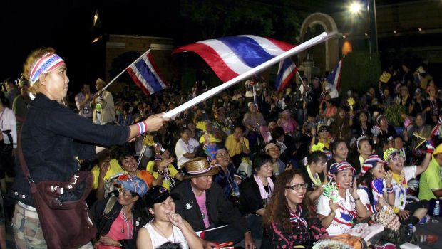 Thai protesters occupy Finance Ministry in bid to oust government