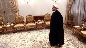 File photo of Iran's president, Hassan Rouhani. (AFP PHOTO/BEHROUZ MEHRI)