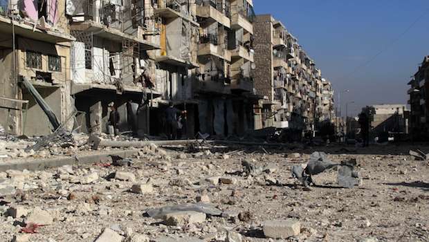 Syria: Airstrikes intensify in Aleppo as Yarmouk death toll hits 63