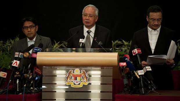 Malaysia says missing plane crashed in Indian Ocean