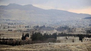 A handout photograph released by Syria's national news agency SANA on March 15, 2014, shows a view of a part of the town of Yabroud in Syria, which lies north of Damascus near the Lebanese border. (Reuters/SANA/Handout via Reuters)
