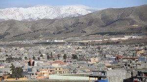 A view of the Kurdish town of Halabja, 160 miles (260 kilometers) northeast of Baghdad, on February 1, 2014. (REUTERS/Yahya Ahmad)