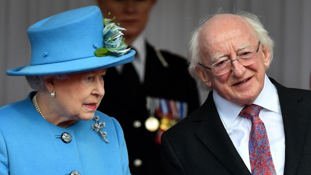 Irish leader guest of queen on state visit to UK