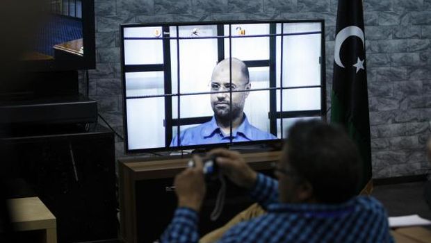 Libya: Gaddafi son questioned via video link in court hearing