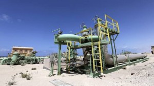 Pipelines are seen at the Zueitina oil terminal in Zueitina, west of Benghazi, on April 7, 2014. (REUTERS/Esam Omran Al-Fetori)
