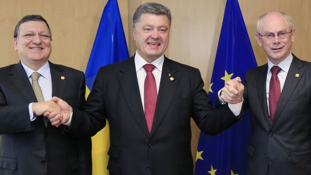Ukraine, EU sign historic trade and economic pact