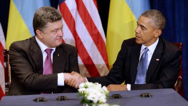 Obama meets Ukrainian President-elect Poroshenko