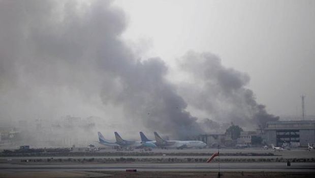 Pakistani Taliban attack airport in Karachi, 27 dead