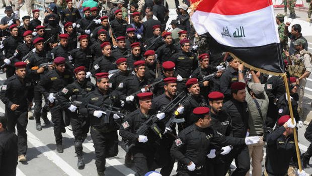 Iraq’s Sadrists defend military parade amid fears of sectarian war
