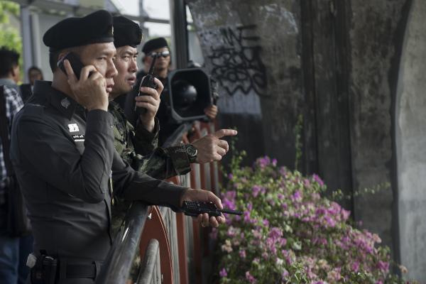 Thai junta security forces stay in barracks as protests dwindle
