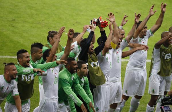 After the goalrush, Algerian delight