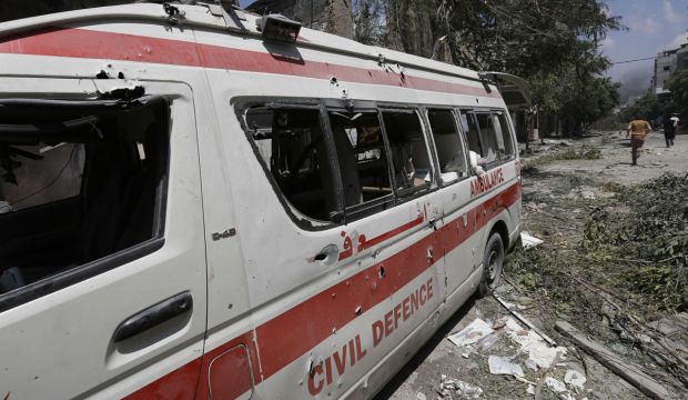 Gaza paramedics accuse Israel of targeting ambulance crews