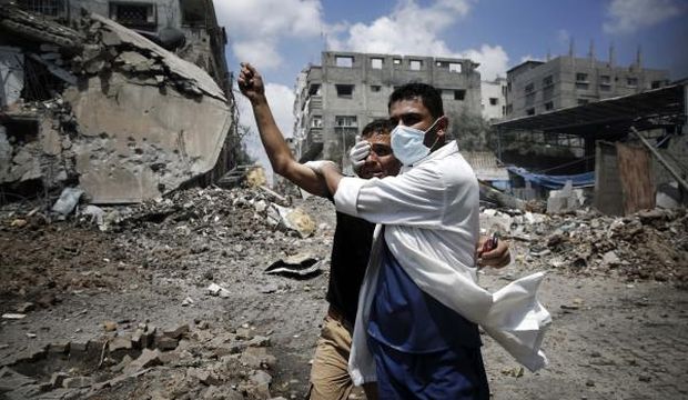 Displaced Palestinians speak of ordeal