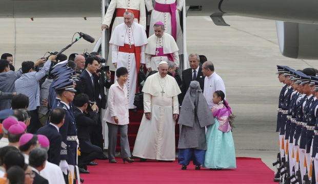 China blocks travel by some for South Korea papal visit: organiser