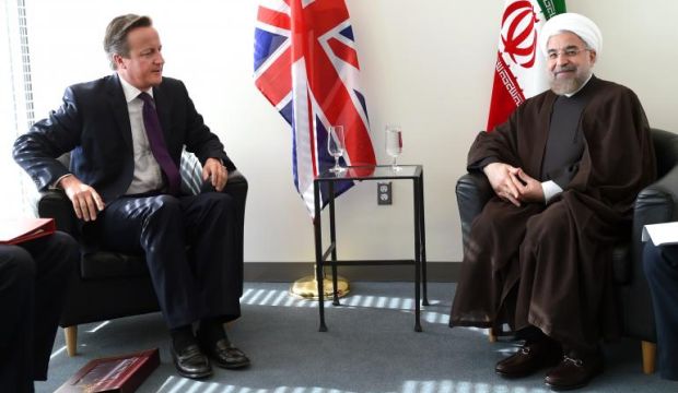 Iranian president meets British PM at UN