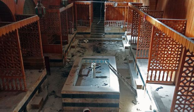 Damascus bathhouses stand empty as conflict keeps bathers away