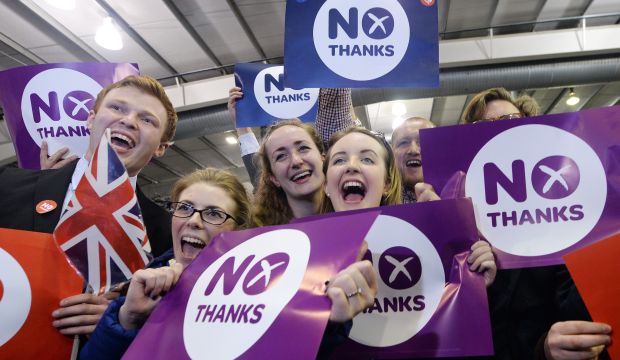 Scots reject independence in historic vote