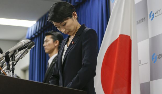 Japanese PM Abe suffers setback as two ministers quit