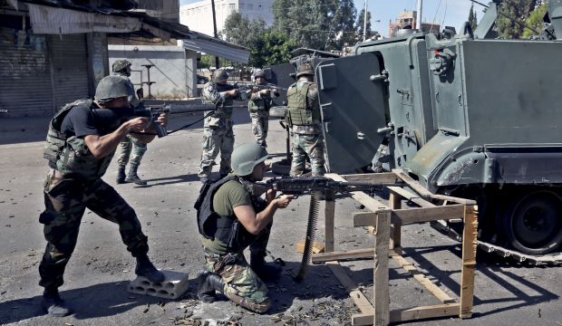 Lebanon army fights Islamist gunmen in north for third day