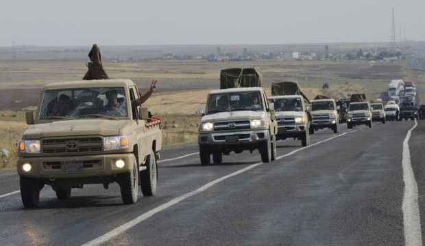Iraqi Kurdish forces enter Syria to fight ISIS