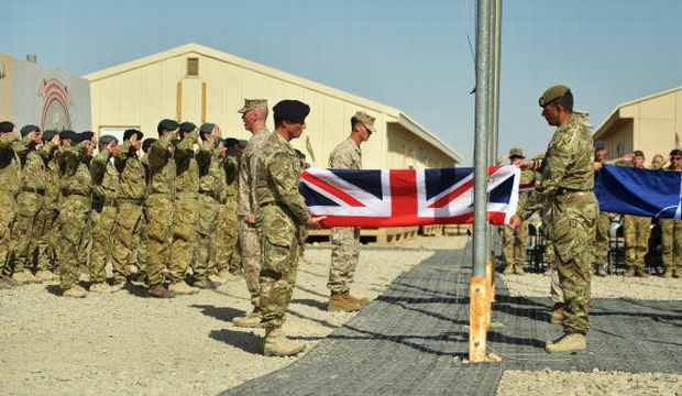 Britain ends combat role in Afghanistan, last US Marines hand over base