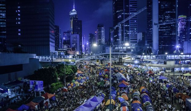 Hong Kong protesters to vote on staying in streets