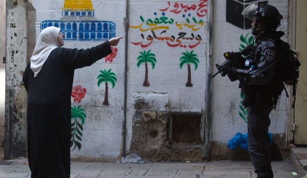 Muslim men over 50 pray at Jerusalem’s Al-Aqsa mosque amid tight security