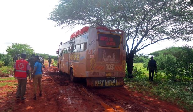 Kenya says over 100 attackers behind bus ambush killed