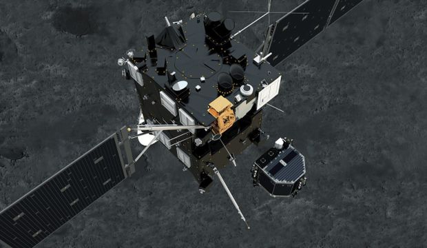 European probe lands on comet, but fails to anchor down