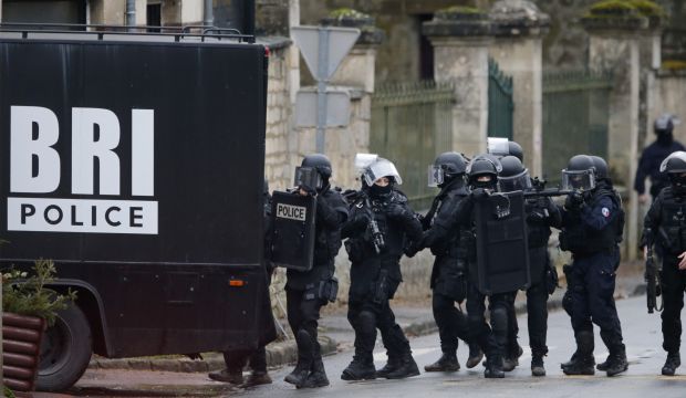 French police converge on small town after Paris attack suspects seen
