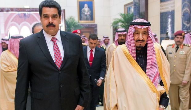 Venezuelan president visits Saudi Arabia