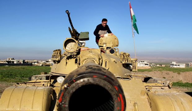 Iraqi, Kurdish military forces launch attack on Mosul environs